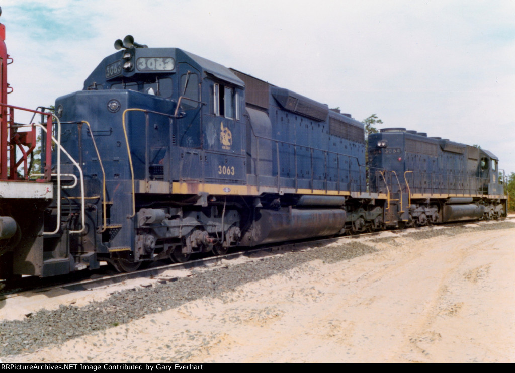 CNJ SD40 #063 - Central RR of New Jersey